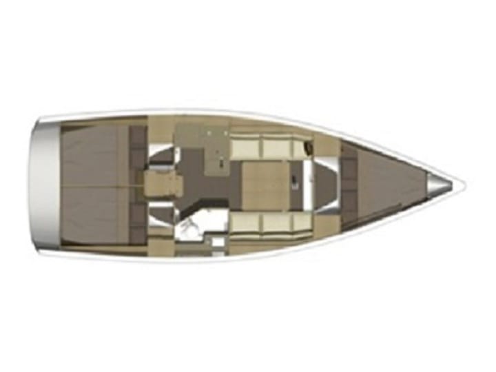 Sailboat Dufour  350 Grand Large (2017) for Charter - Fethiye | #103 - 17