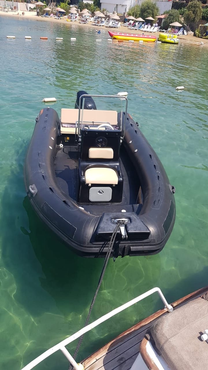 Bodrum 6 m Voor Charter Rubberboot - #10324 - 3