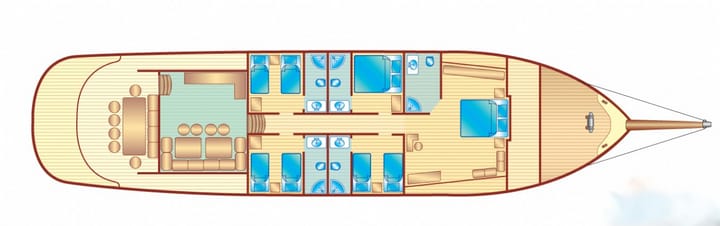 Özel Yapım Kiralık Gulet (2017) - Bodrum | #10346 - 11