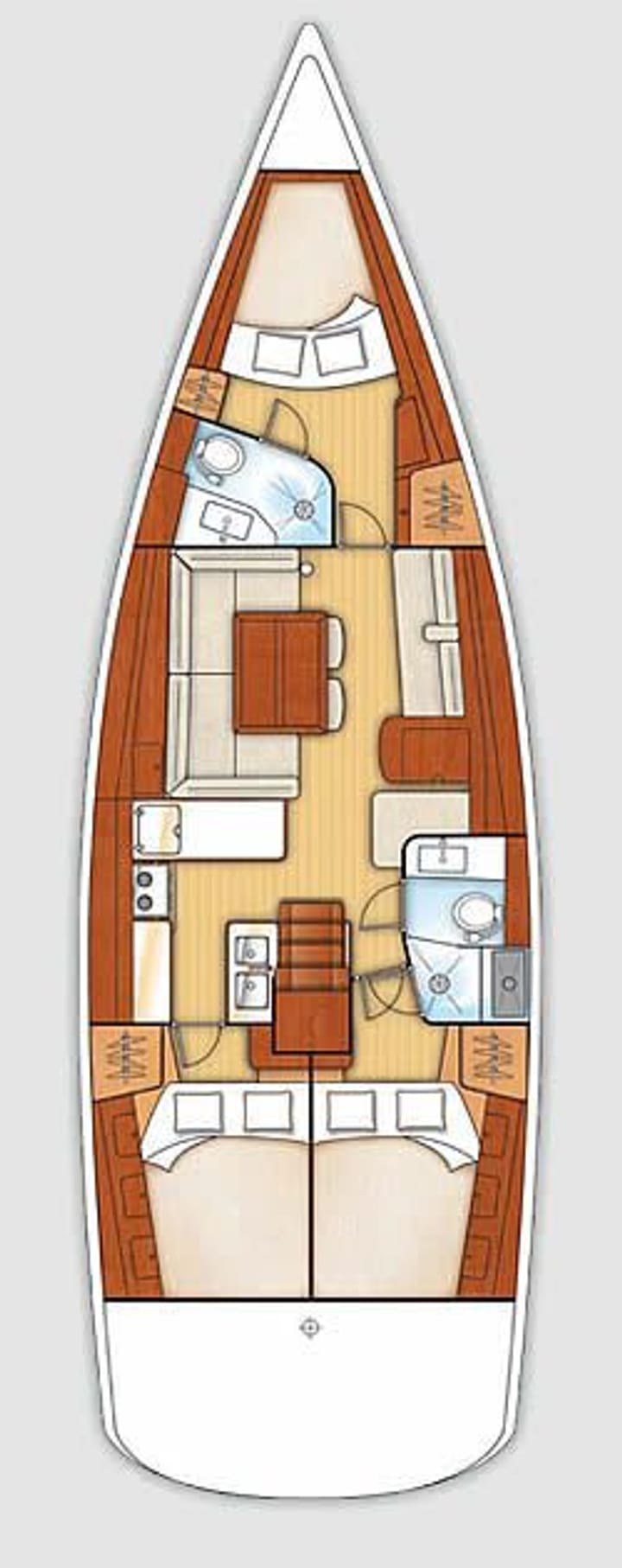 Fethiye 14.09 m Para Charter Velero - #10454 - 16