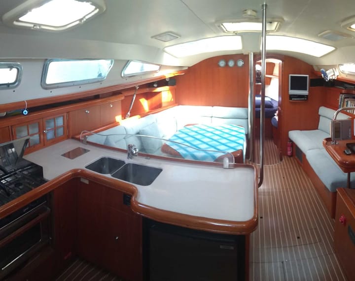  Barca a vela Hunter 44 (2003) per Noleggio, overcloccabile Fethiye | #10455 - 3