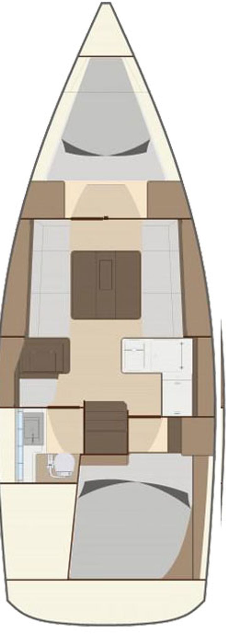 Voilier Dufour  335 Grand Large (2013) pour Charter - Gocek | #10984 - 5