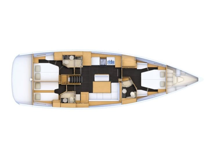 Marmaris 16.56 m For Charter Voilier - #11098 - 19