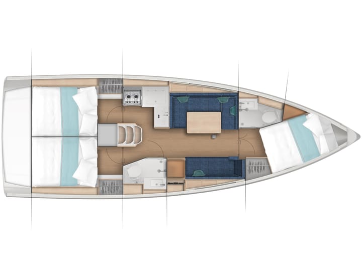 Bodrum 11.75 m Per noleggio Barca a vela - #11206 - 14