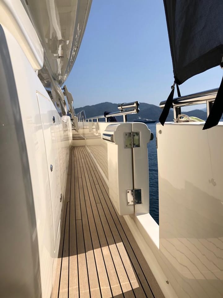 Motor Yacht Ferretti Yachts 830 (2008) for Charter - Bodrum | #12396 - 8