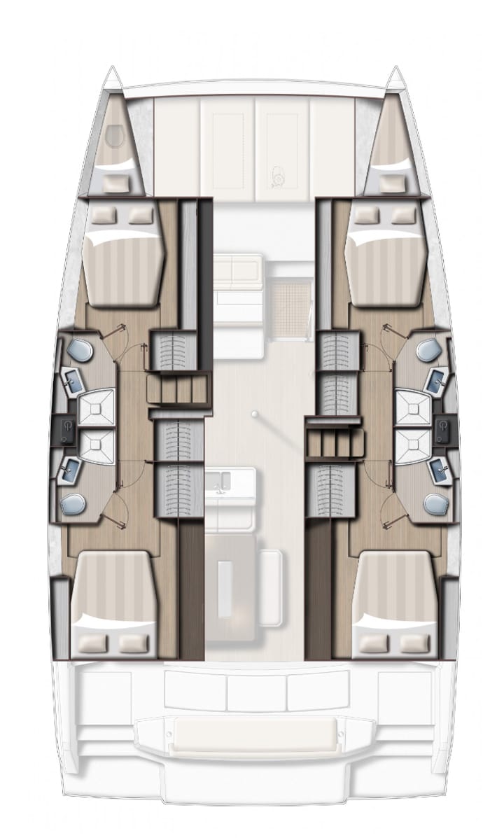 Katamaran Bali 4.6 (2021) für Charter - Fethiye | #12779 - 8