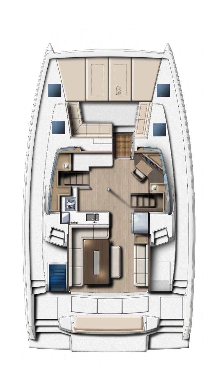 Katamaran Bali 4.6 (2021) für Charter - Fethiye | #12779 - 10
