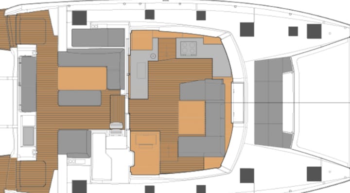 Katamaran Fountaine Pajot Elba 45 (2022) für Charter - Fethiye | #13171 - 16
