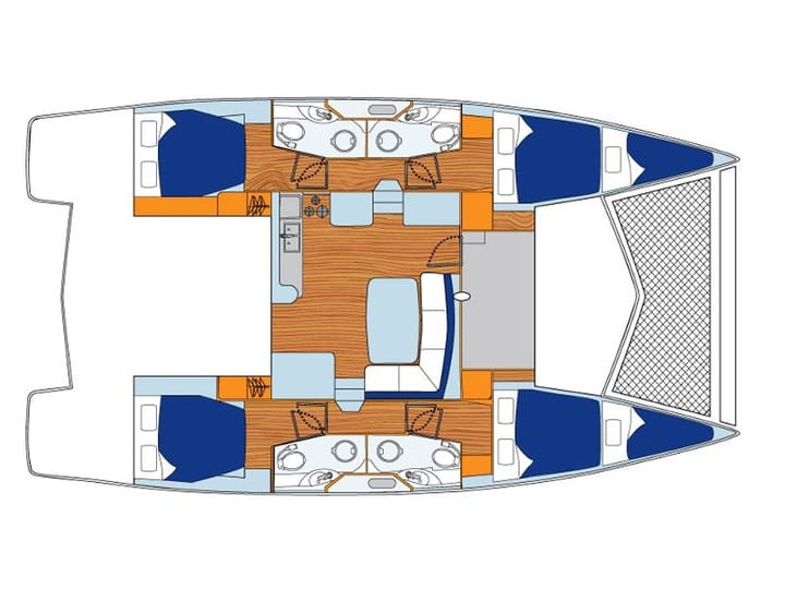 Catamaran Leopard  44 (2016) for Charter - Raiatea | #2002 - 21