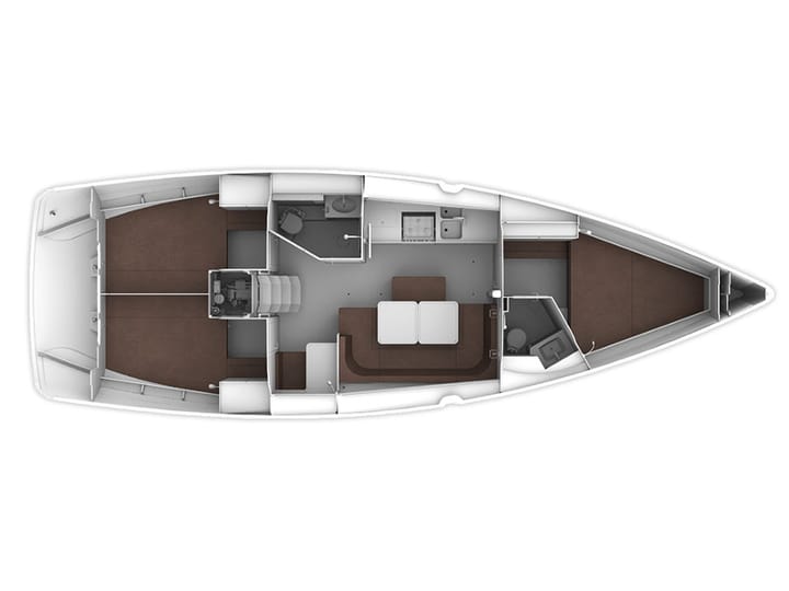 Voilier Bavaria  41 Cruiser (2015) pour Charter - Rhodes | #2709 - 5