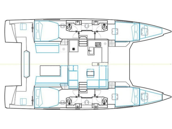 Catamaran Nautitech 46 Fly (2018) for Charter - Marmaris | #4531 - 10