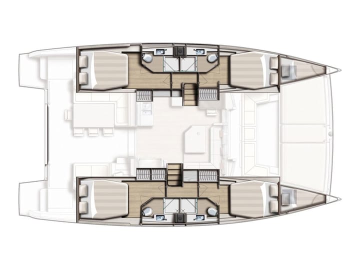 Dubrovnik 13.6 m For Charter Catamaran - #7693 - 2