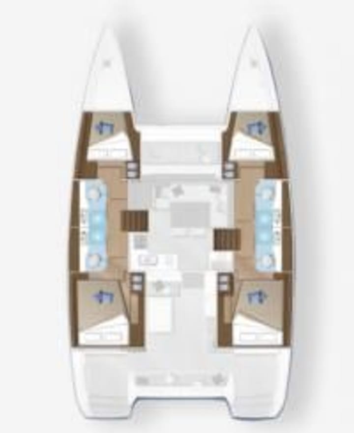 Fethiye 40 ft For Charter Catamaran - #9483 - 15