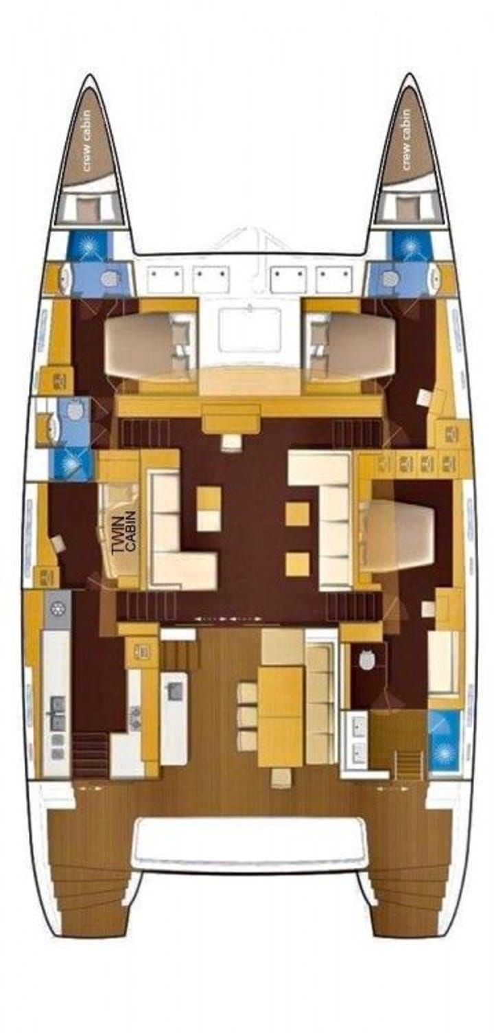 Bodrum 20 m Für Charter Katamaran — #9522 - 30