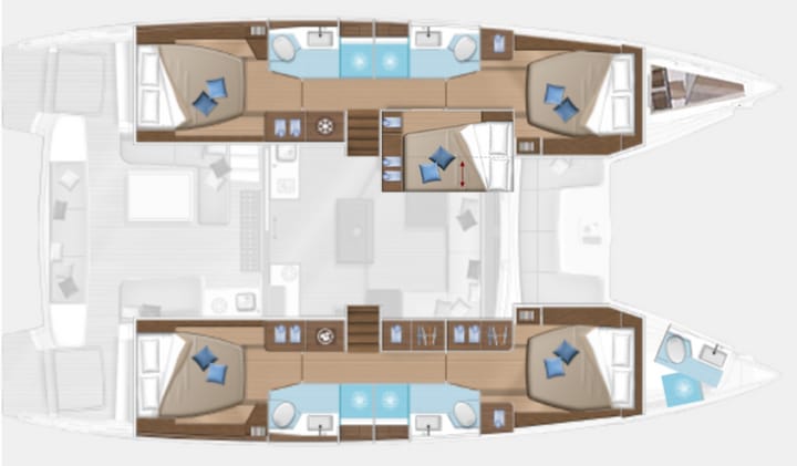 Catamaran Lagoon  50 (2021) for Charter - Marmaris | #9631 - 13