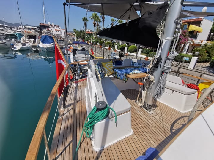 Nauticat 44 Kiralık Yelkenli (1985) - Marmaris | #9750 - 5