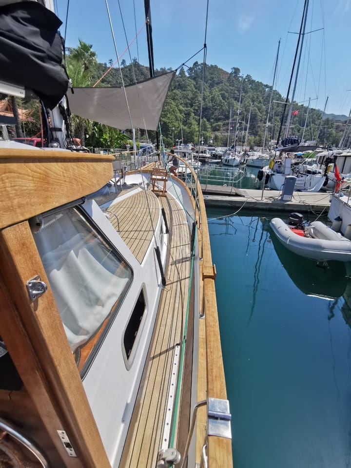 Nauticat 44 Kiralık Yelkenli (1985) - Marmaris | #9750 - 4