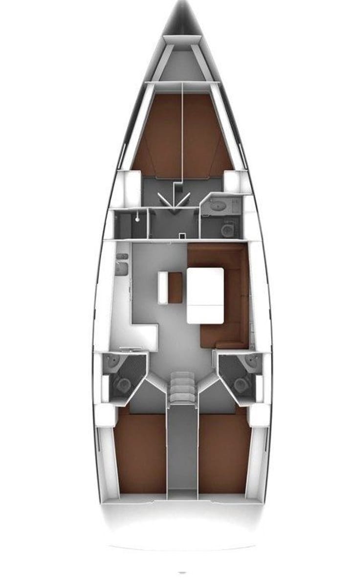 Sailboat Bavaria 46 Cruiser (2015) for Charter - Fethiye | #9808 - 14